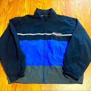Vintage 90s Nautica Competition windbreaker jacket